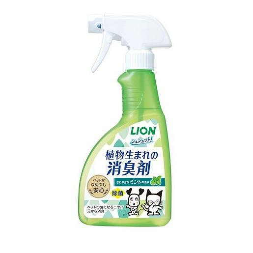 LION 宠物通用植物除臭喷剂 薄荷香 400ml