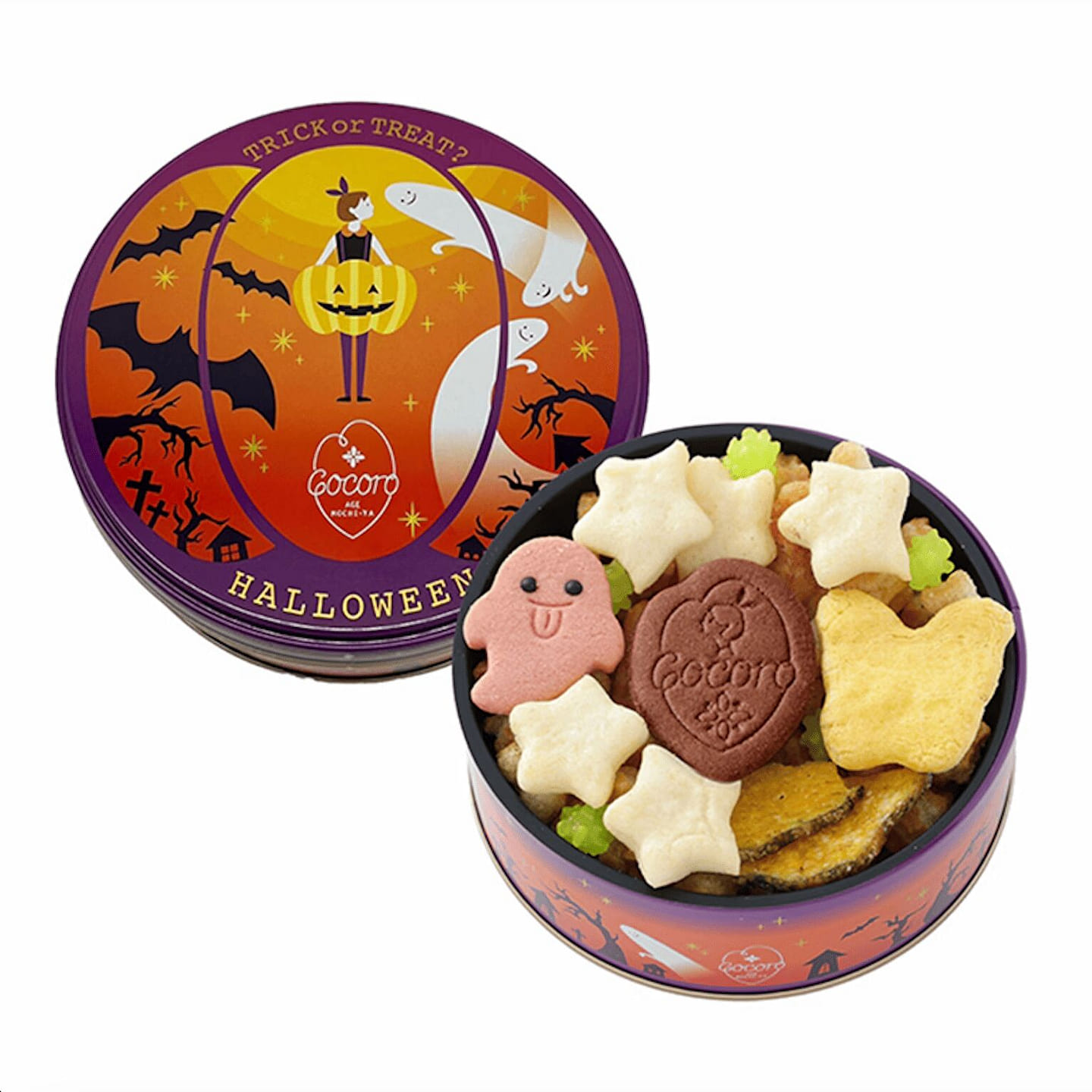 AGE OKAKI Cocoro Rice Cracker Cookies Assorted 1 each