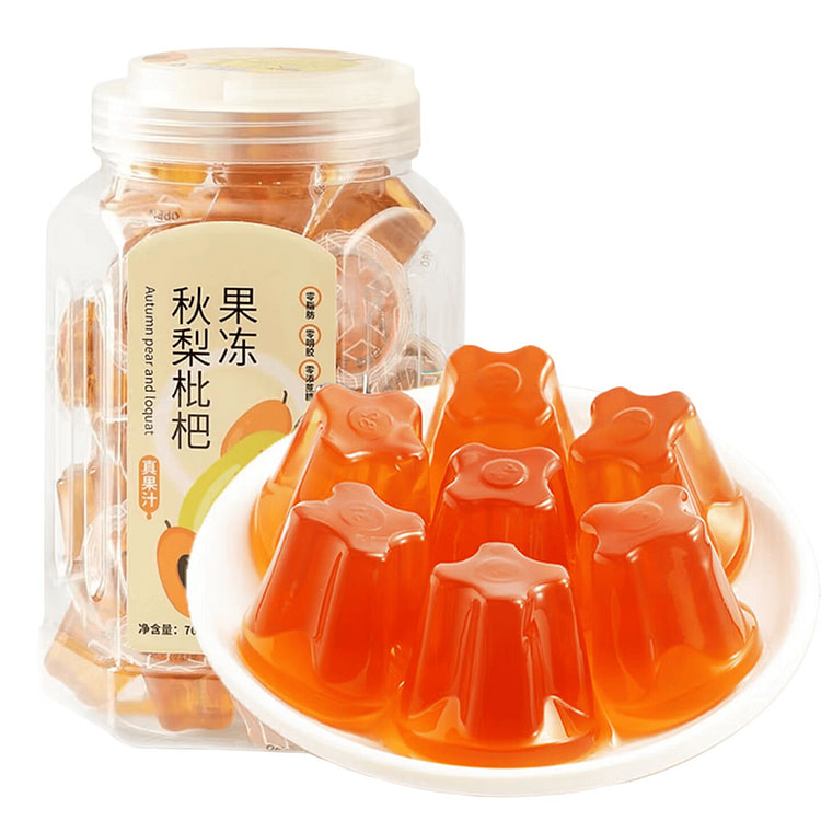 美玏 秋梨枇杷果冻 760 克