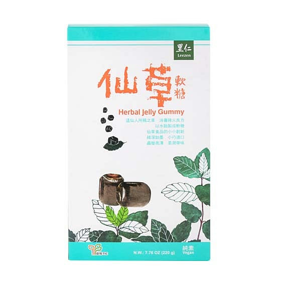Vegan Taiwan Leezen Herbal Jelly Gummy 1 box