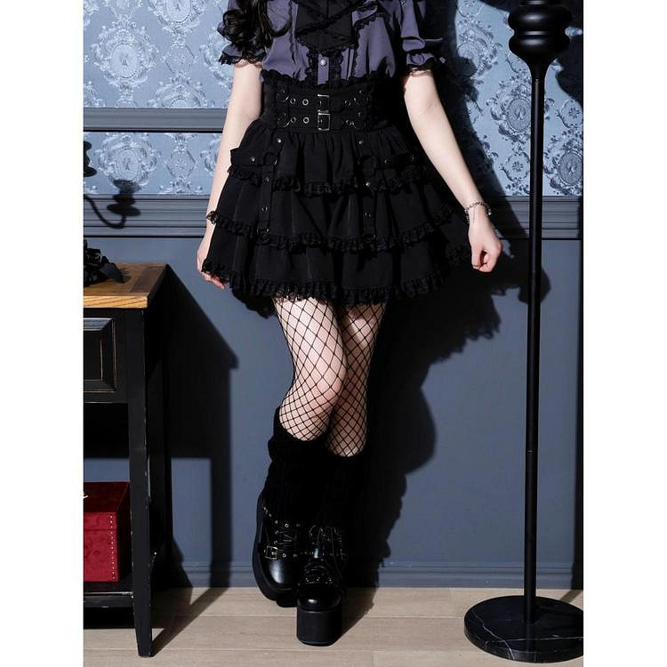NOEMIE Layered Shorts Black S