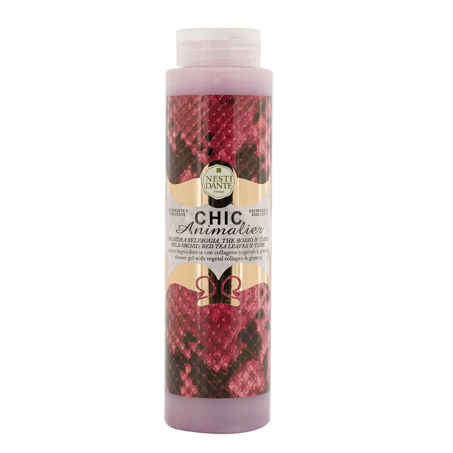 Nesti Dante Chic Animalier Shower Gel - Wild Orchid, Black Tea Leaf and Tiare Flower 300 ml