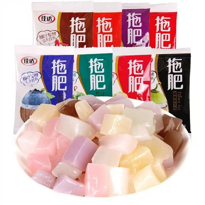 8090后怀旧 拖肥椰果 口味随机 一袋 35 克