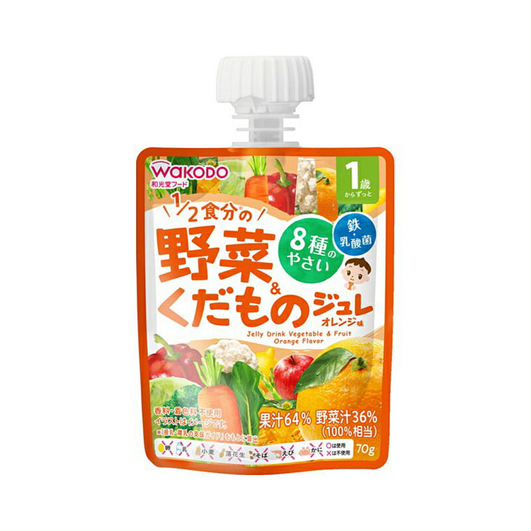 Wakodo MY Jelly Drink from 1 Year Old  70g 70 g