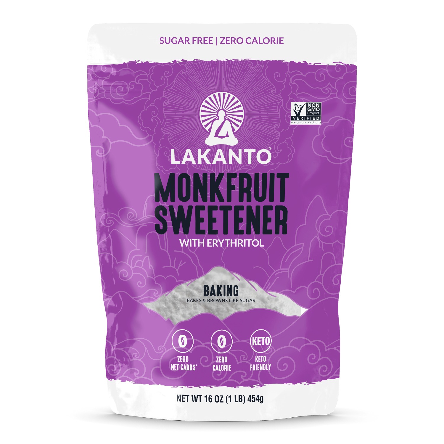 Lakanto 烘焙罗汉果甜味剂 16 盎司