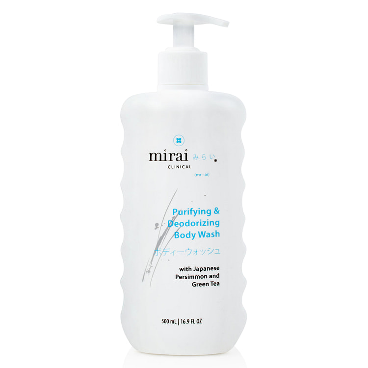 Mirai Clinical Persimmon Body Wash Skin Renewing Purifying, Deodorizing 9.2