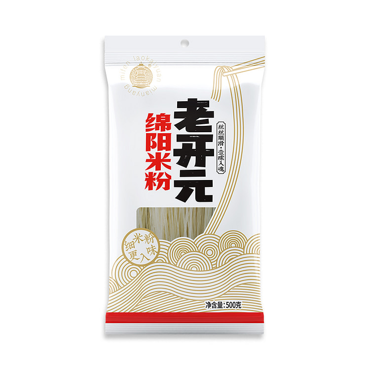 老开元四川绵阳米粉中细款500g*1袋