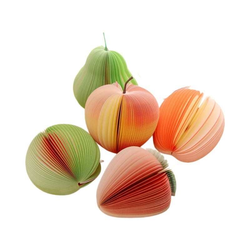 Creative Fruit Sticky Notes 1pc Random Style 1 count