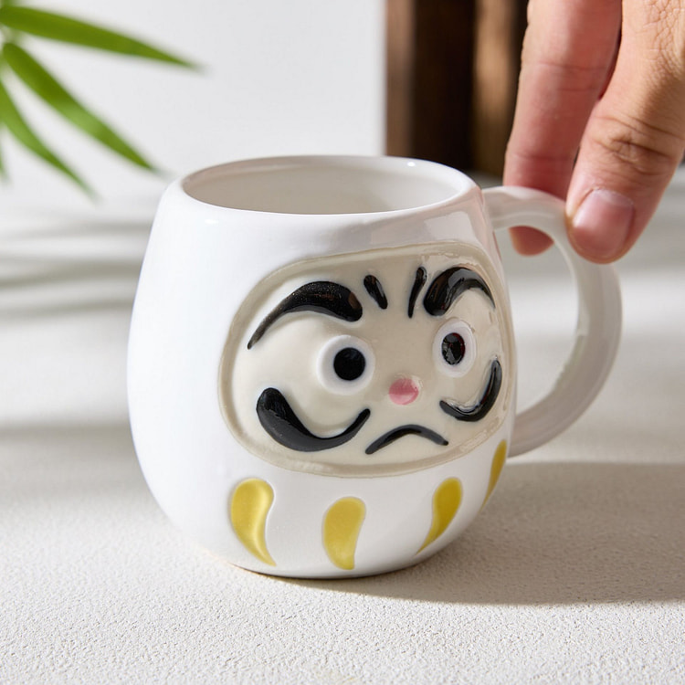 Daruma 马克杯系列 - 白色