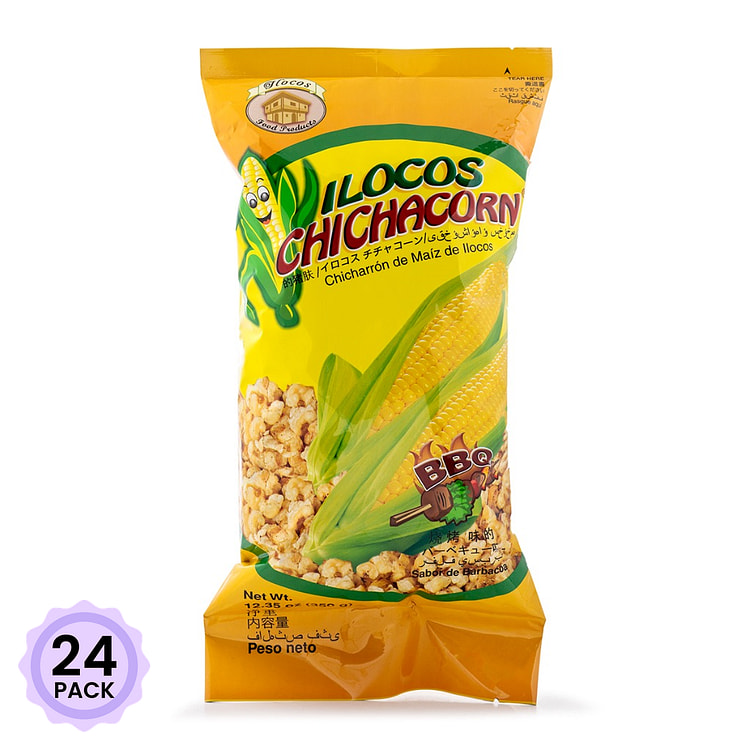 Ilocos 爆米花 烧烤味 350 克*24 包