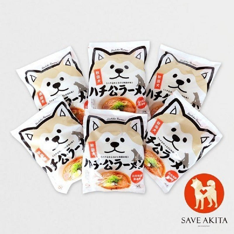6servings HachikoRamen HinaijiChicken Shoyu Flavor 1 each