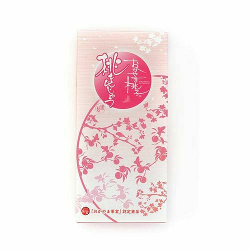 Okayama Momoko Peach Manju 6 pcs 1 box