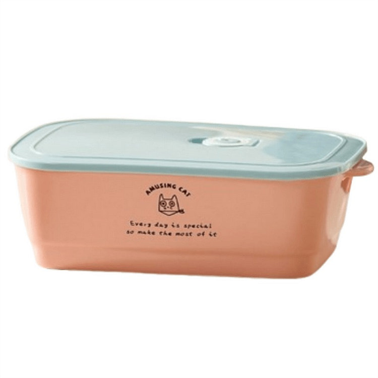 多巴胺陶瓷饭盒微波炉加热分隔带盖子 泡芙粉 1个装 1 份
