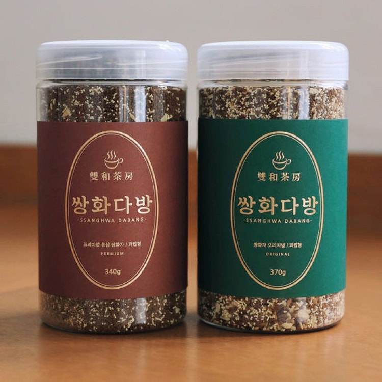 Ssanghwa Dabangs Handmade Ssanghwa Tea Original 370 g
