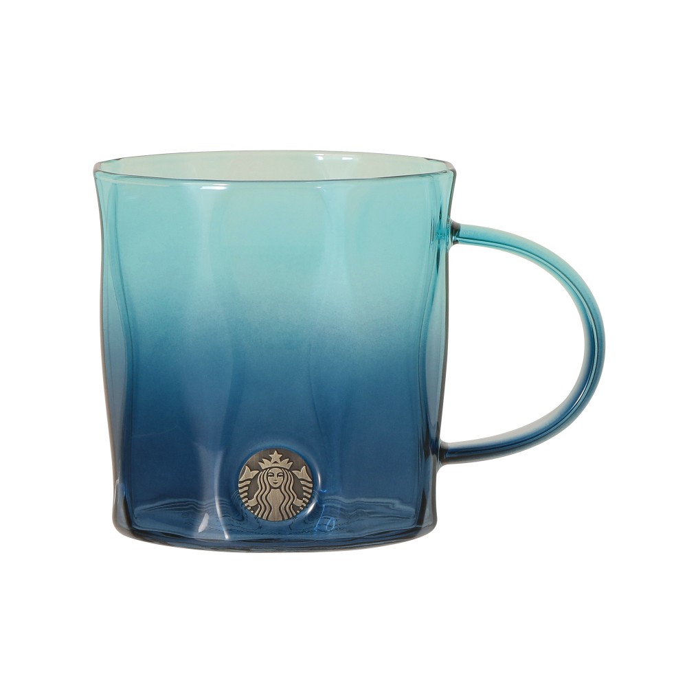 Get Starbucks Heat Resistant Glass Cup Blue 355ml Delivered | Weee! Asian  Market