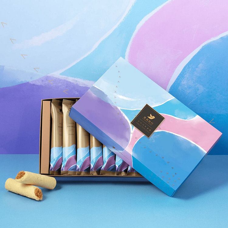 台灣青鳥旅行 原味肉鬆蛋捲禮盒 (8入) 8 份