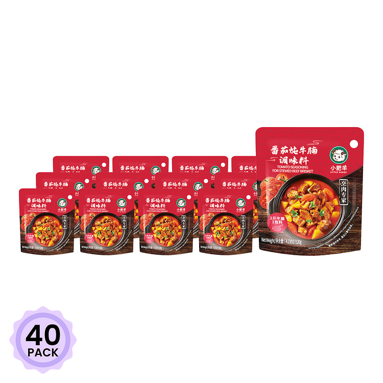 小肥羊 番茄炖牛腩调味料 120 克*40 包