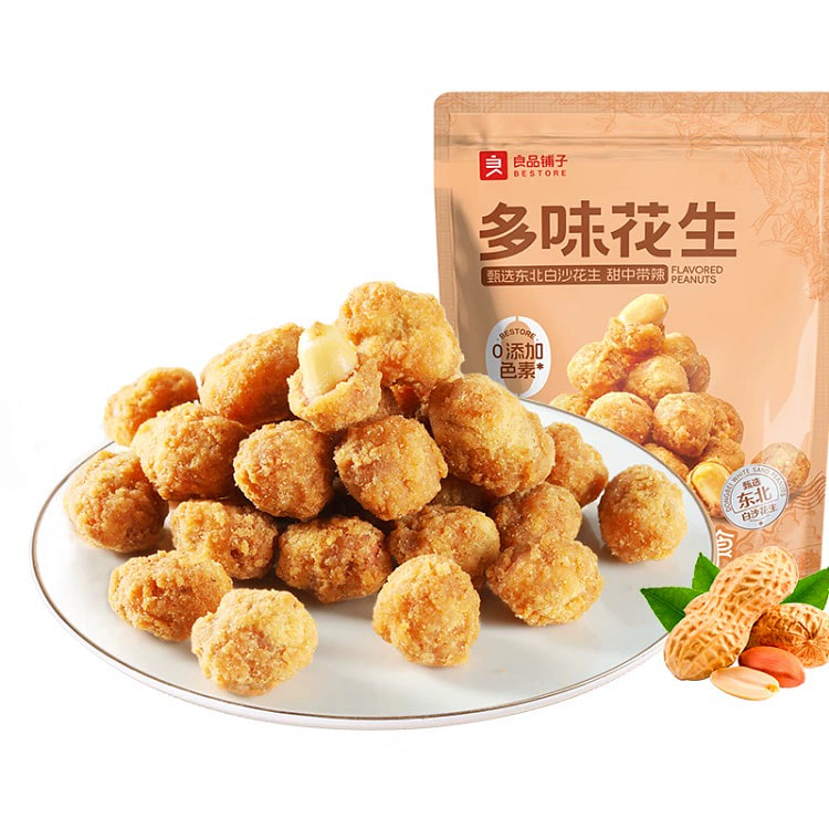 良品铺子多味花生*1袋