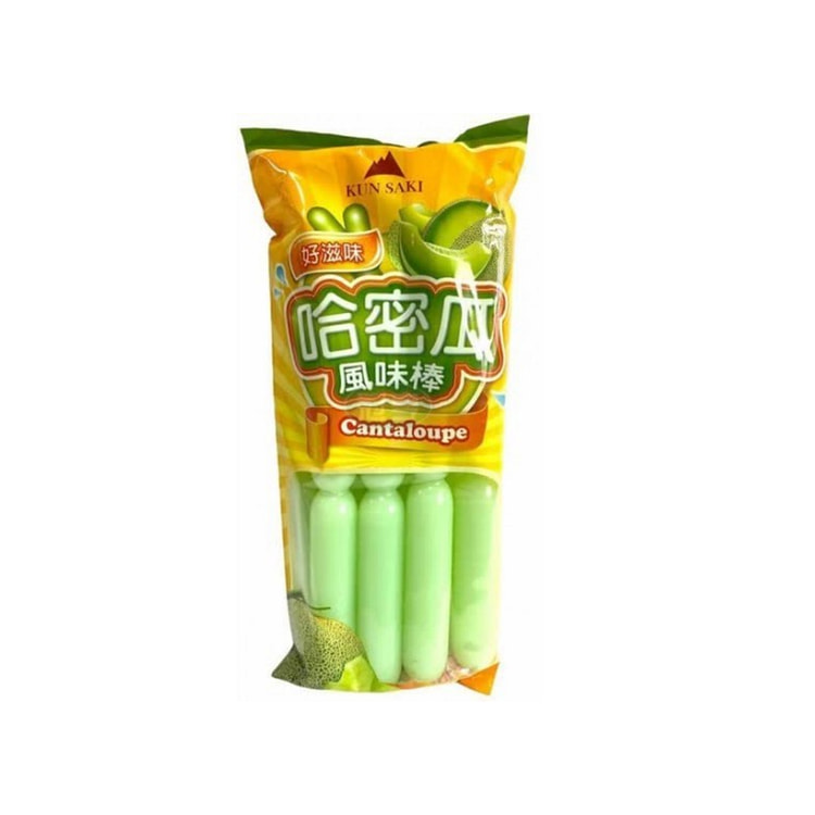 台湾【酸甜滋味】昆崎 哈密瓜风味棒 85g x 7入