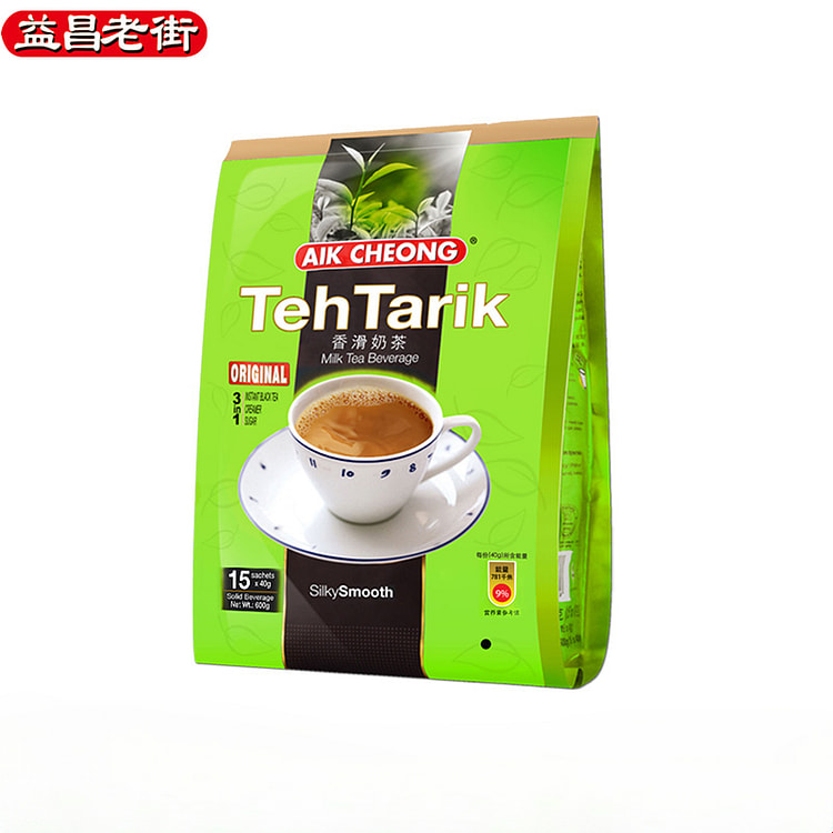 益昌老街香滑原味奶茶粉600g/袋