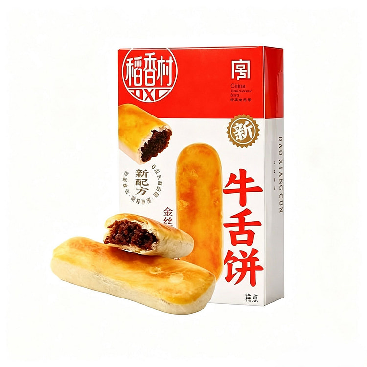 稻香村枣泥牛舌饼 传统中式糕点 80 克
