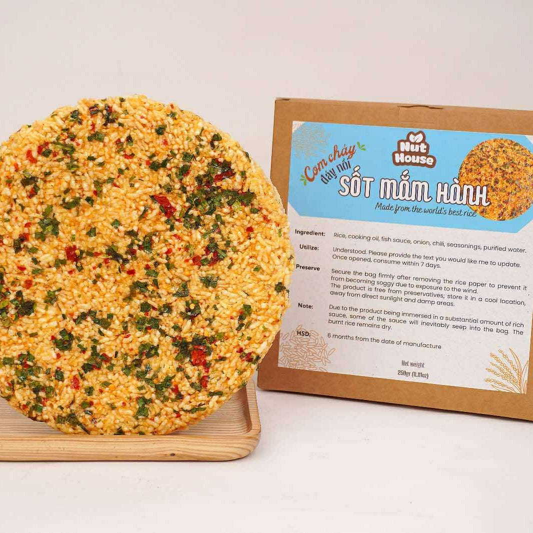CRISPY RICE WITH SCALLION FISH SAUCE 250 g