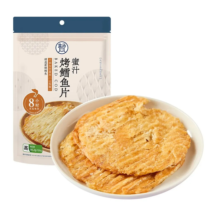 盒马 蜜汁烤鳕鱼片 90 克
