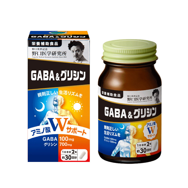 Noguchi GABA & Glycine Supplement 60pcs 1 each
