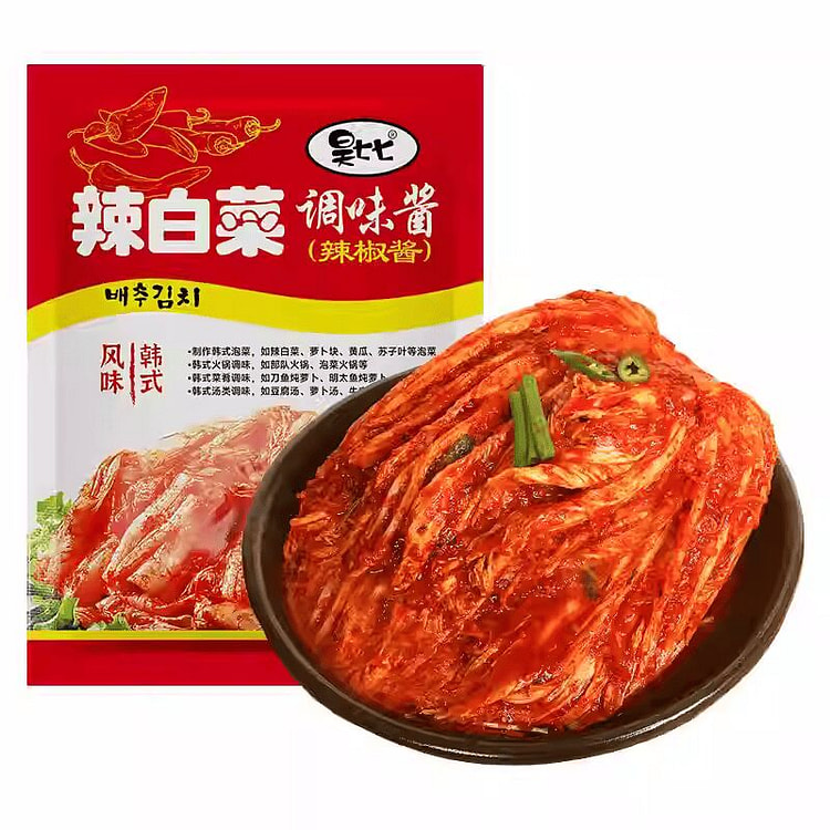 无添加正宗辣白菜腌制专用酱料400g泡菜韩式辣酱 400 克