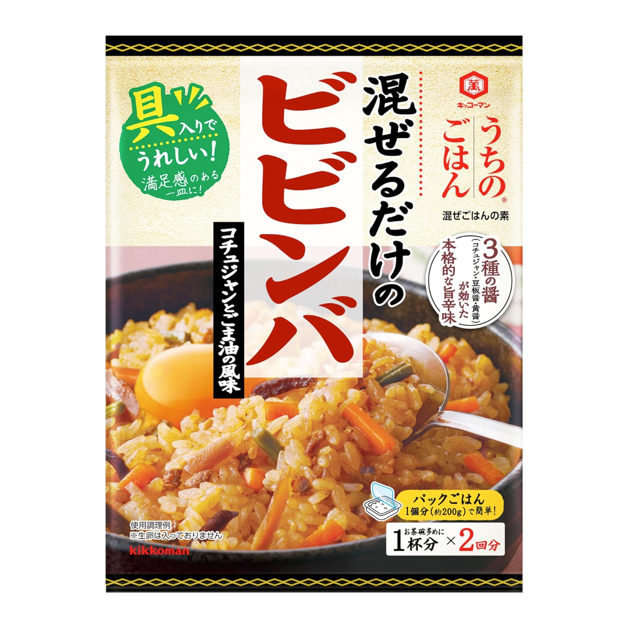 Kikkoman Our Rice Bibimbap Gochujang 82g 82 กรัม