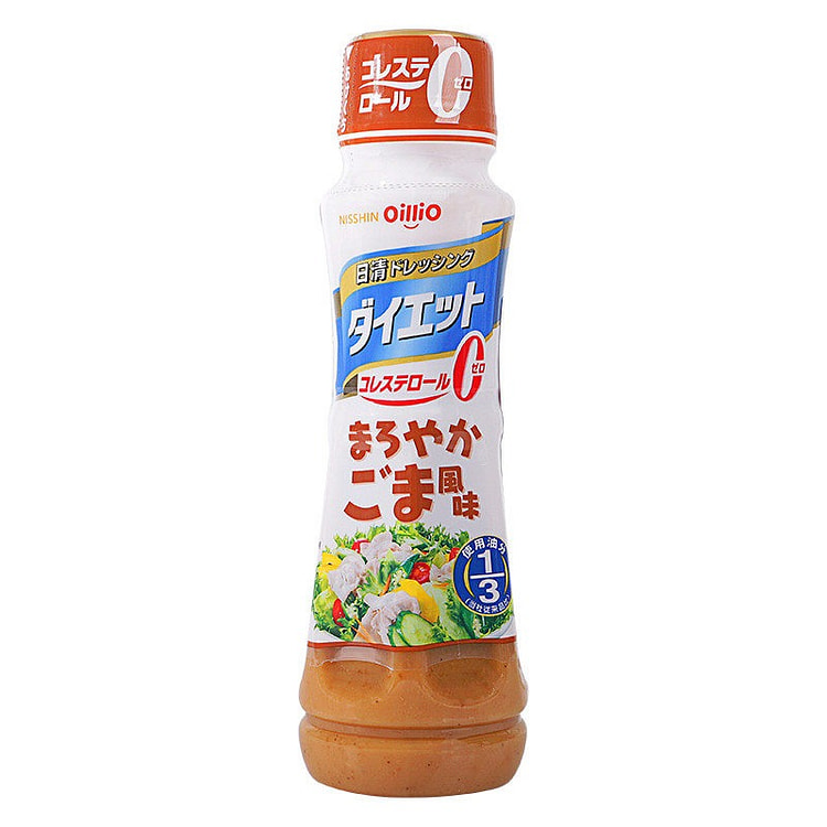 日本进口日清芝麻沙拉酱焙煎芝麻凉拌蔬菜水果沙拉蘸料 185 毫升