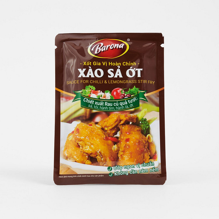 巴罗纳柠檬草辣椒炒菜酱