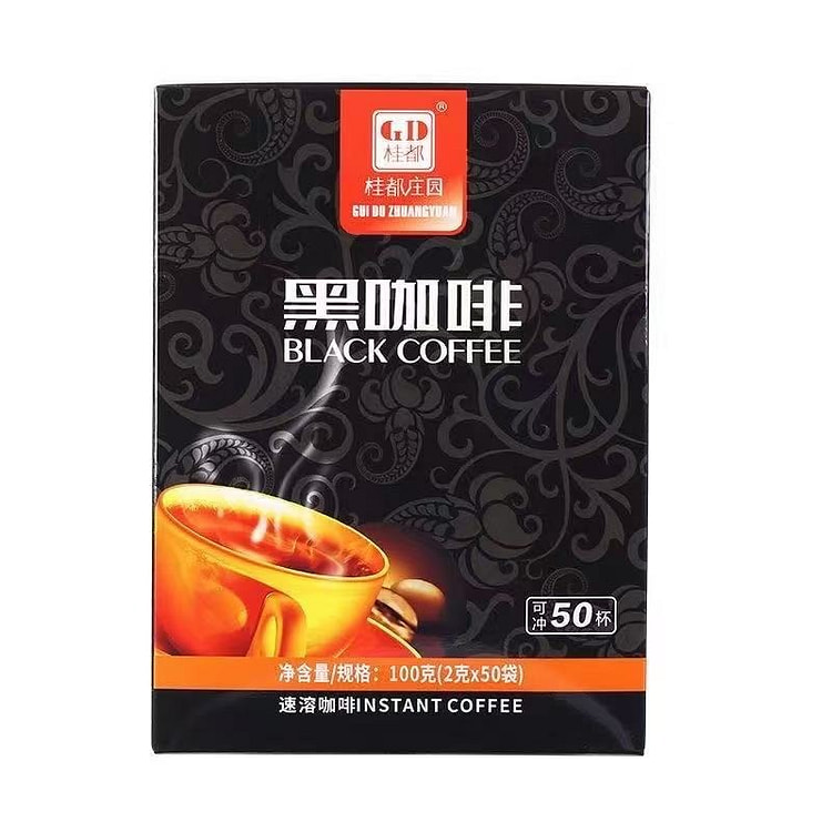 云南小粒黑咖啡 50条*盒