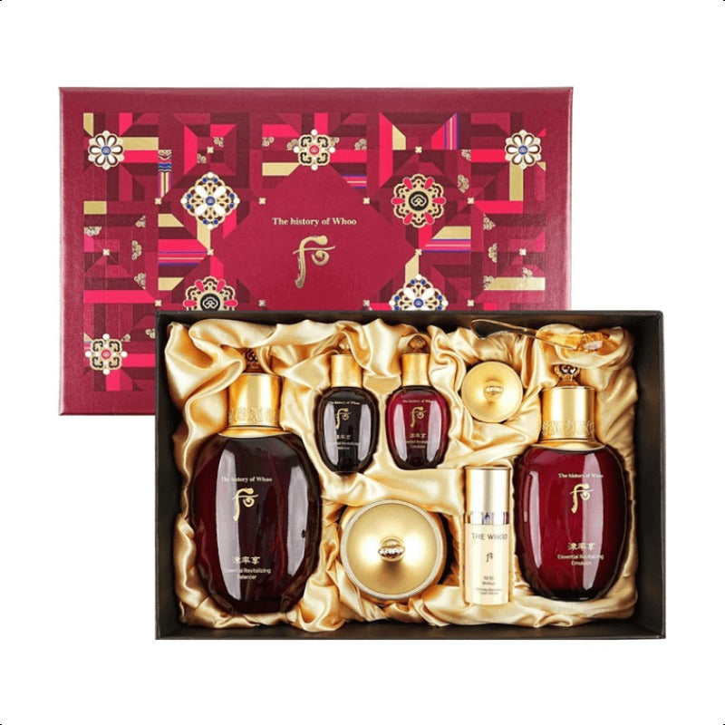 THE WHOO Jinyulhyang Anti-Aging Luxury Set - 7ea 1 each