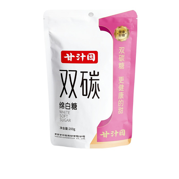 甘汁园 棉绵白糖食用白糖白绵糖袋装200g*1袋装