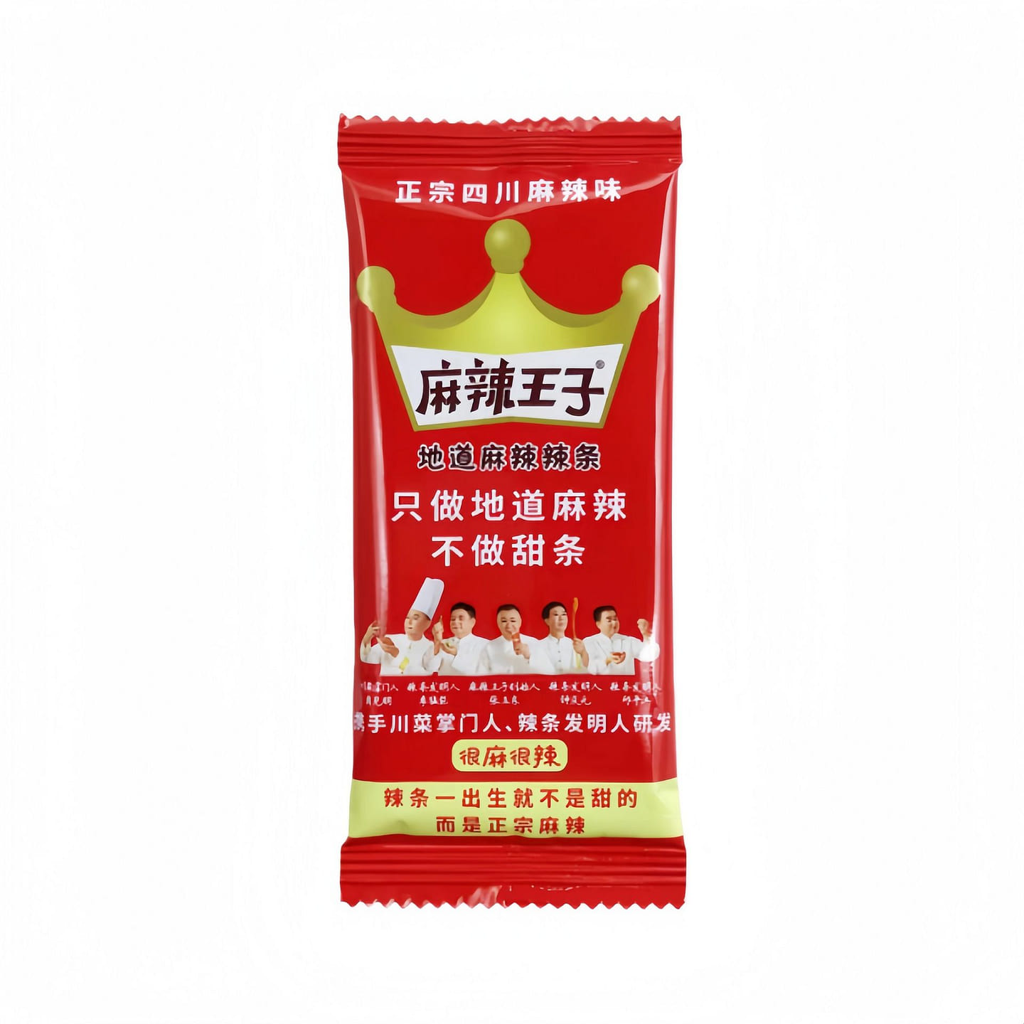 麻辣王子 地道麻辣辣条小包-很麻很辣 18g 1 包