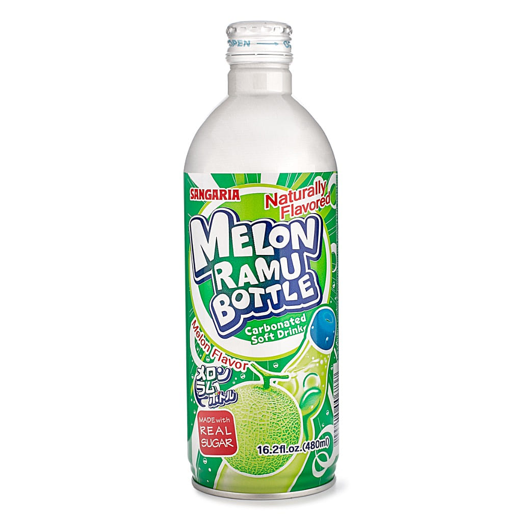 Refrigerante Ramune Sabor Melão Sangaria 480 ml