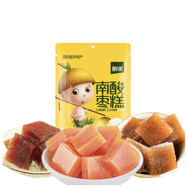 酸弟 南酸枣糕酸味零食独立小包装原味500g