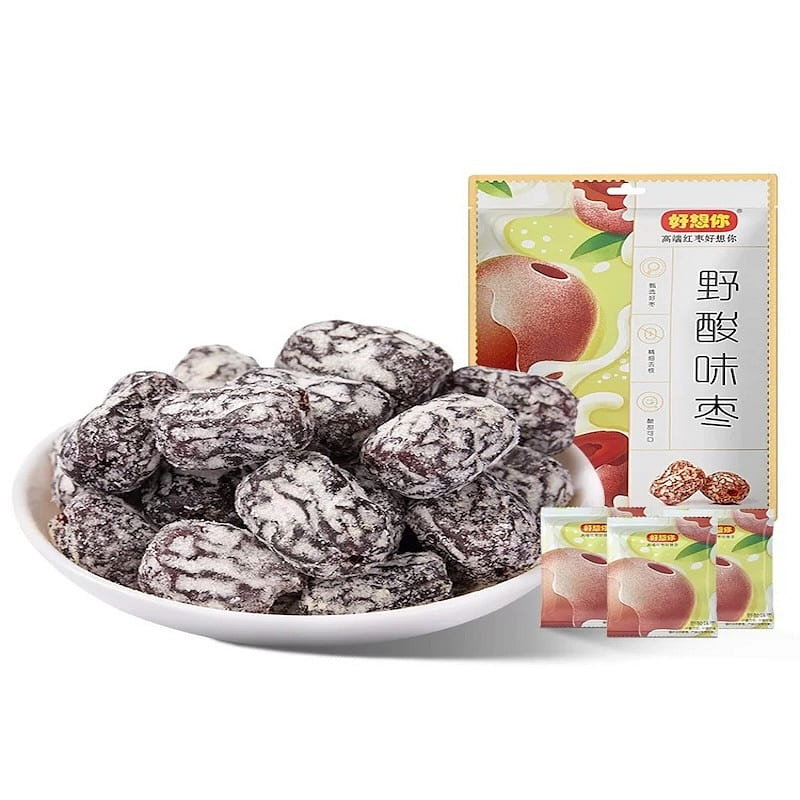 【食欲をそそるお菓子】好想来 野生酸っぱい棗 くつろぎ用お菓子 160 グラム