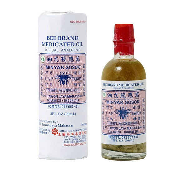 Bee Brand Medicated Oil (3fl. Oz.)(90ml) 3 fl.oz