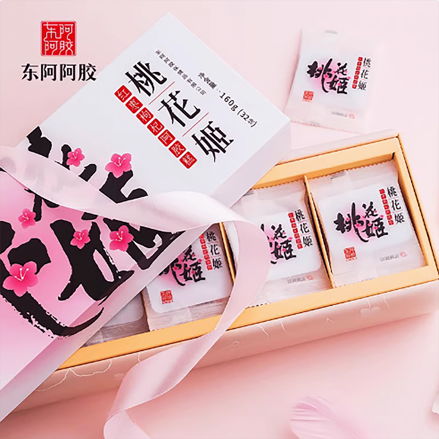 Dong'e Ejiao Peach Blossom Ji Ejiao Cake 75 g