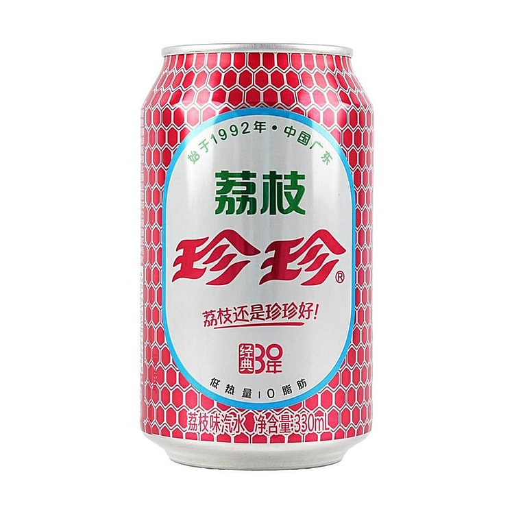 珍珍荔枝荔枝味汽水330ml*1瓶装 330 毫升