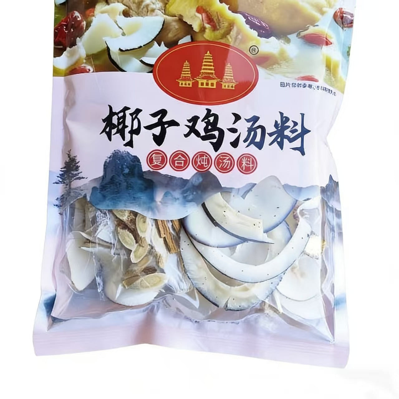 Coconut chicken soup seasoning pack, soup ingredie 100 g