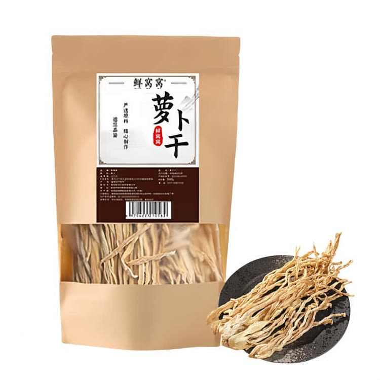 干萝卜条500g*1农家萝卜干白萝卜条脱水萝卜丝