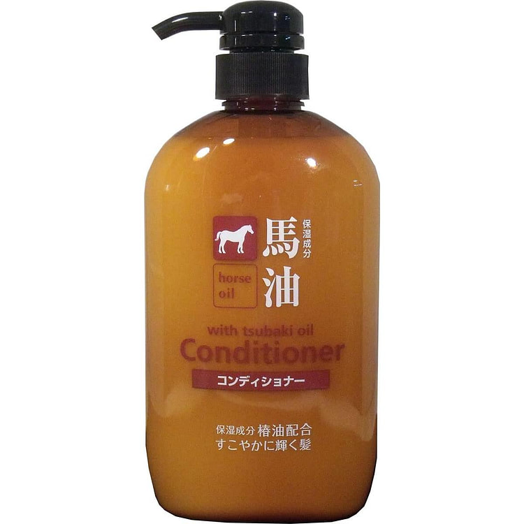 Kumano Yushi Horse Oil Conditioner 600ml 1 each