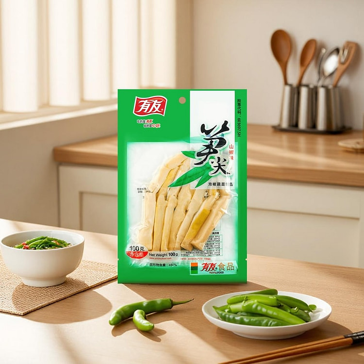 有友笋尖竹笋子山椒味 100g*1袋装 100 克