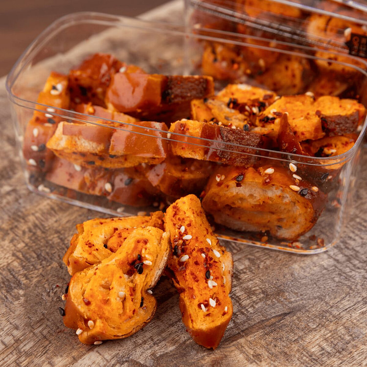 Crispy Roasted Pretzel Bread