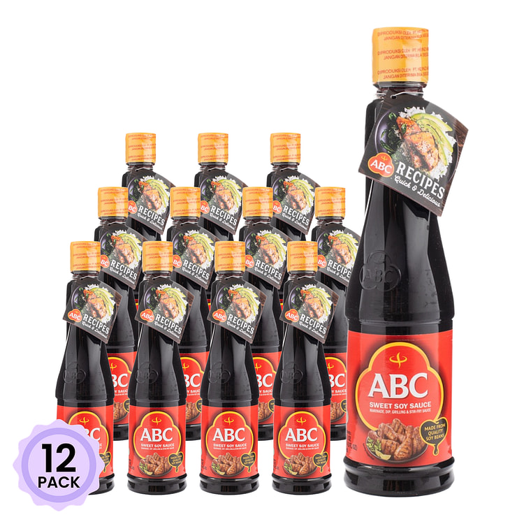 ABC 原味甜酱油 21 盎司*12 包