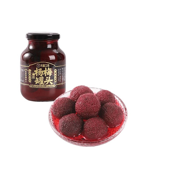 Three Guan six-code head bayberry fruit can 390g*1 390 g