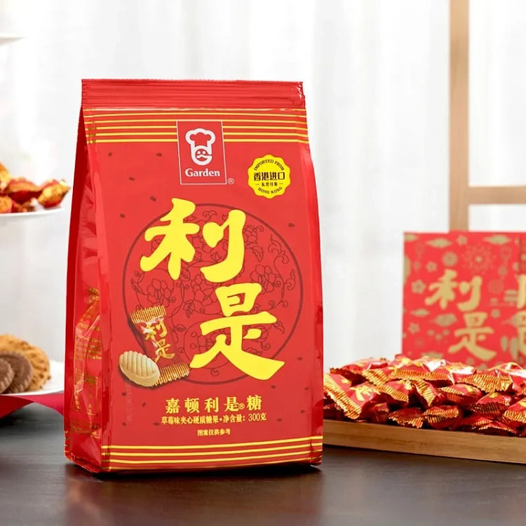 嘉顿利是糖草莓夹心糖